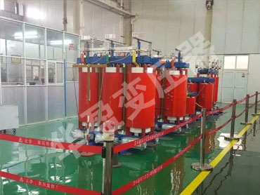 非晶合金干式变压器生产现场